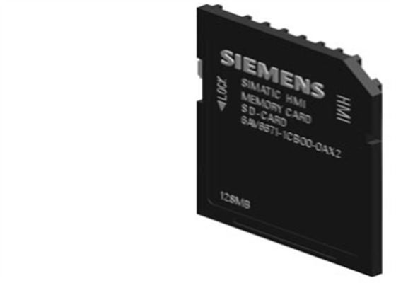 6AV6644-0BA01-2AX1 시멘스 MM 메모리 카드 OP 77B에 대한 128 MB 멀티 미디어 카드