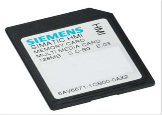 6AV6644-0BA01-2AX1 시멘스 MM 메모리 카드 OP 77B에 대한 128 MB 멀티 미디어 카드