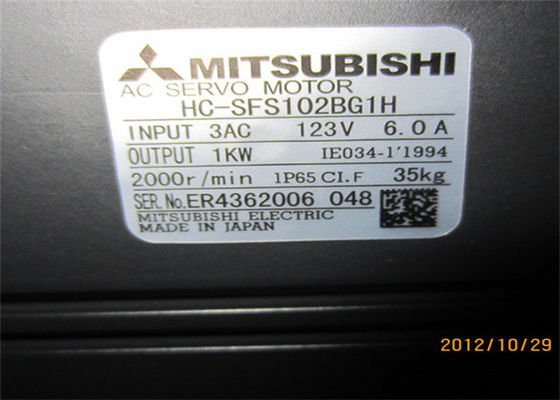 MITSUBISHI 산업 제어 AC 서보 모터 HC-SFS102BG1H NEW,2000min/r,1KW