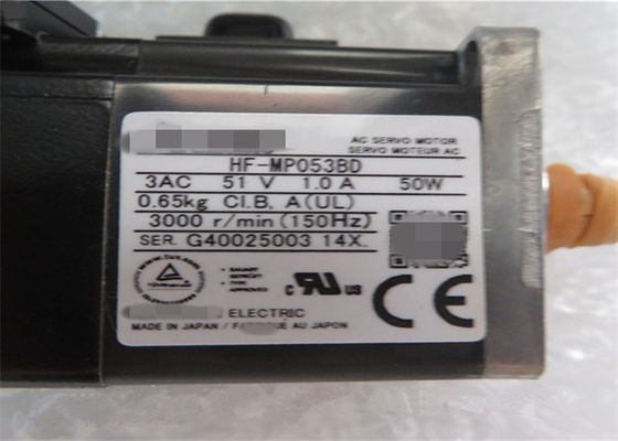 전기 3단계 서보 모터, 고전력 서보 모터 MITSUBISHI HF-MP053BD 50 와트