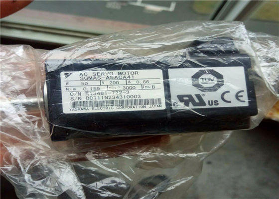 야스카와 SGMAH 시그마 II SGMAS-A5ACA61 AC SERVO 모터 50W 0.66A 0.159N.m