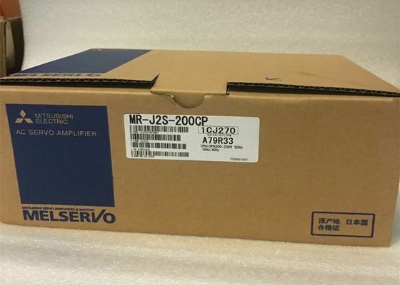 주식에서 새로운 2KW 미츠비시 서보 드라이버 MR-J2S-200CP 산업용 모터 증폭기 제어기