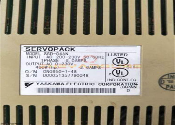 야스카와 SGD-04AN 100V AC 세르보 드라이브