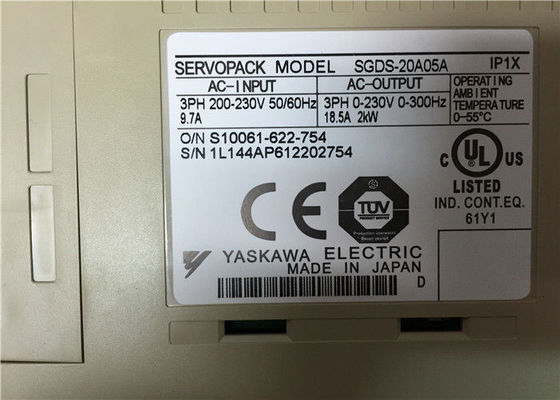 야스카와 SGDS-20A05A 프로그래밍 가능한 논리 제어 제품 SERVO DRIVE 200V