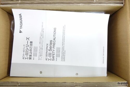 야스카와 SGDS-20A05A 프로그래밍 가능한 논리 제어 제품 SERVO DRIVE 200V