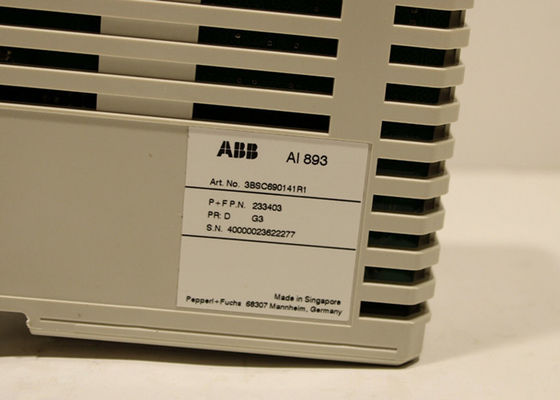ABB AI893 3BSC690141R1 내부 안전 보호 기능이 있는 디지털 IO 모듈