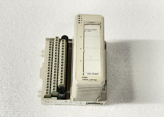ABB AO820 3BSE008546R1 아날로그 출력 4 Ch 사용 모듈 종료