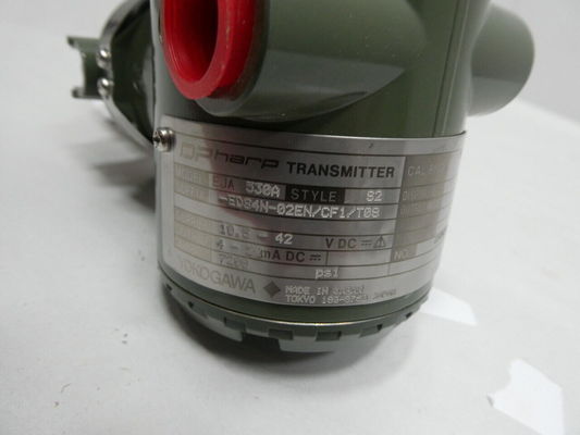 요코가와 EJA530A-EDS4N-02EN/CF1/T08 DP 하프 송신기 0-10000KPA 10.5-42V-DC