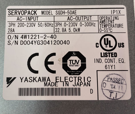 야스카와 SGDH-50AEY369 S2 AMP 200V 3PH 5 KW 32.8AMP 3PHASE 230VAC 50/60HZ 사용 가능