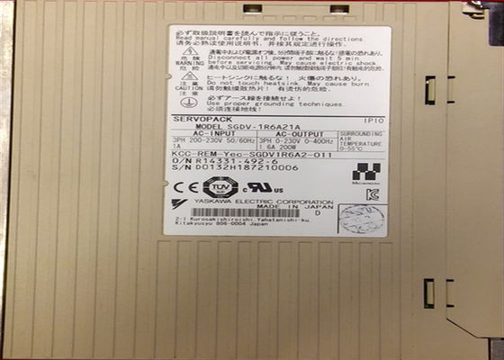 야스카와 SGDV-1R6A21A 220V AC 세르보 앰플리퍼 0.2kw 새 원본
