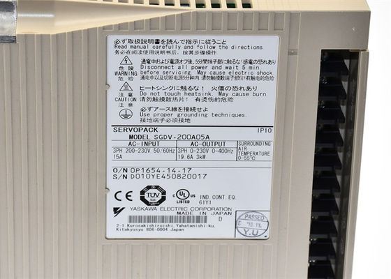 야스카와 SGDV-200A05A AC 세르보 증폭기