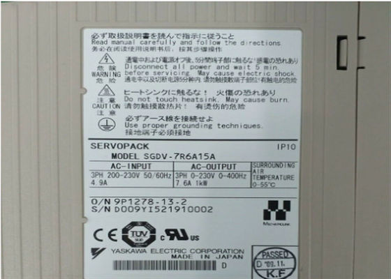 AC 세르보 증폭기 SGDV-7R6A15A 200V 전압