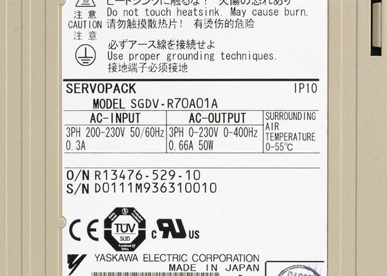 야스카와 SGDV-R70A01A AC 서보 증폭기 220V 새 원본