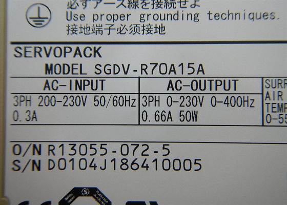 SGDV-R70A15A 200V 야스카와 새 AC 세르보 증폭기 오리지널 박스