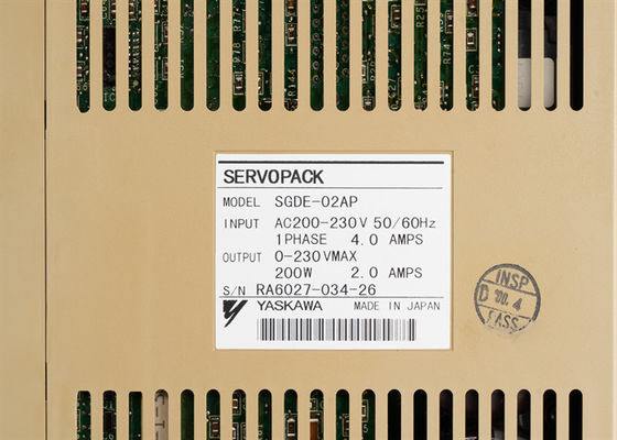 야스카와 SGDE-02AP 230V AC 세로 앰플리퍼