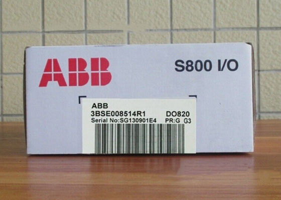 ABB DO820 3BSE008514R1 디지털 출력 릴레 8 ch I-O 모듈 0.3kg