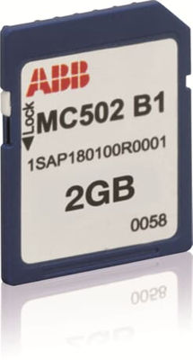 ABB MC502 1SAP180100R0001 AC500 SD 메모리 카드 분산 자동화 PLC