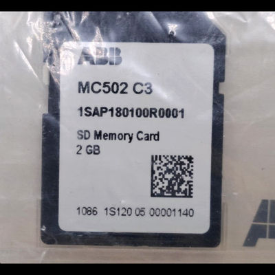 ABB MC502 1SAP180100R0001 AC500 SD 메모리 카드 분산 자동화 PLC