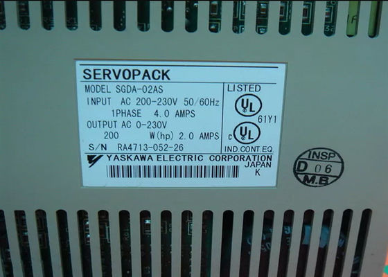 230V AC 세르보 앰플리퍼 야스카와 SGDA-02AS