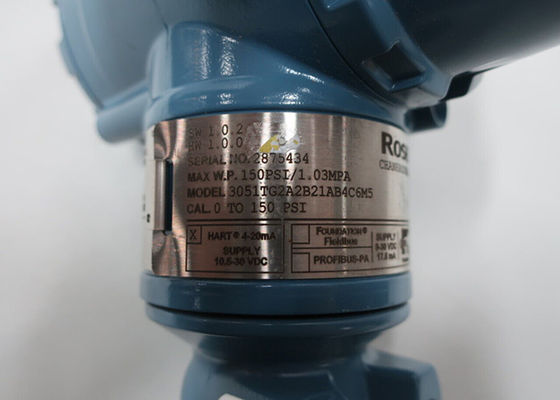 ROSEMOUNT 3051TG2A2B21AB4C6M5 압력 전송기 0-150PSI 10.5-30V DC