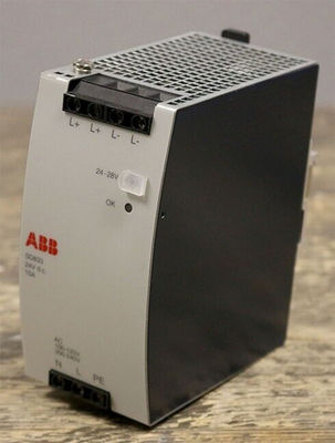 ABB SD833 3BSC610066R1 전원 공급 입력 AC100-120/200-240 V 자동 선택 입력 출력 DC 24 V 10A