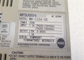 미쓰비시 3단계 산업 증폭기 MR-C20A-UE 서보 모터 드라이브 200W 출력 1.5A 3AC