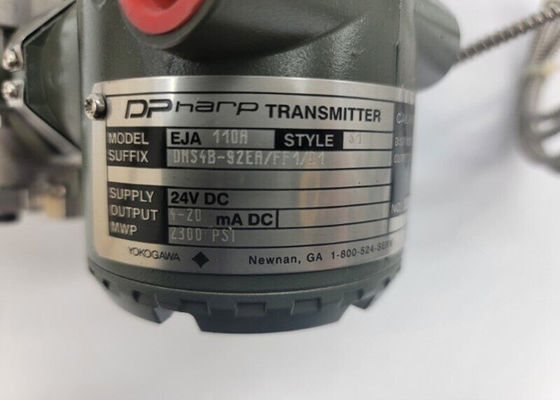요코가와 EJA110A-DMS4B-92EA/FF1/D1 24VDC 2300PSI NSNP 스타일 S1 압력 온도 송신기