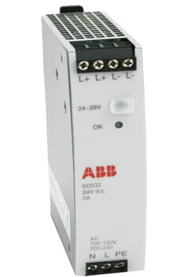 ABB 3BSC610065R1 SD832 전원 공급 24VDC 5A 100-120/200-240 V 0.45kg