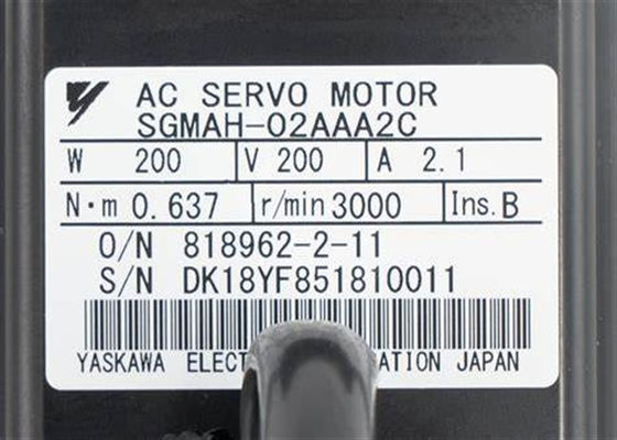야스카와 SGMAH-02AAA2C 산업용 서보 모터
