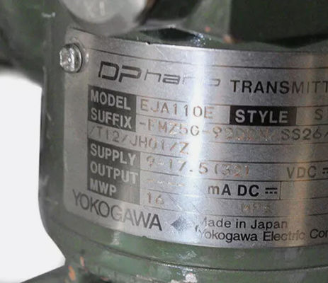 요코가와 EJA110E-FMZ5G-92DDN/SS26/A/T12/JH01/Z 압력 온도 송신기