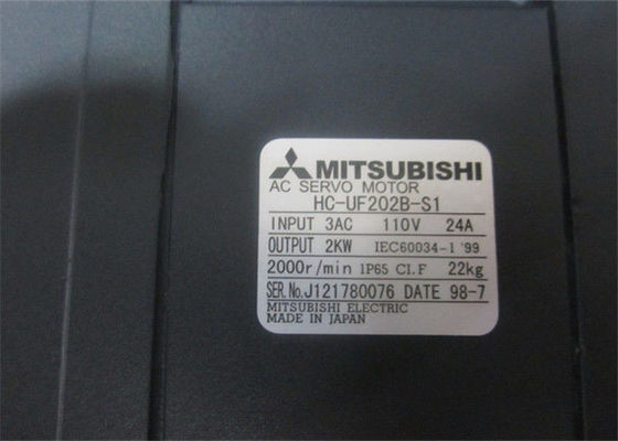 미쓰비시 HC-UF202BW01-S4 산업용 서보 모터 2KW