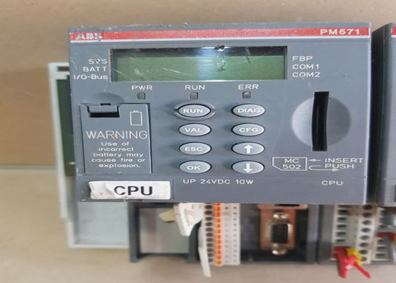 ABB PM571-V14x 1SAP130100R0200 AC500,Prog.Logic 컨트롤러 64kB