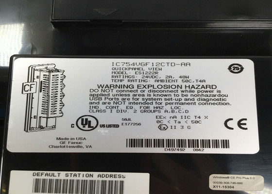 GE IC754VSI12CTD ES1222R IC754VGF12CTD 12V 또는 24VDC 전원 케이블로 전원 공급