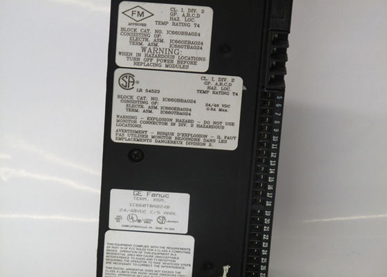 IC660BBA024 GE Fanuc Genius I/O 시리즈의 I/O 블록, 24/48 VDC 등급 전압