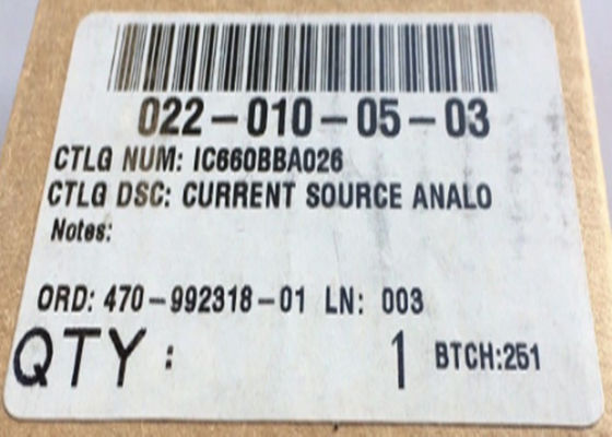 IC660BBA026는 Genius 블록 I/O입니다. 이전에 GE Fanuc,Emerson Automation에서 제조되었습니다.