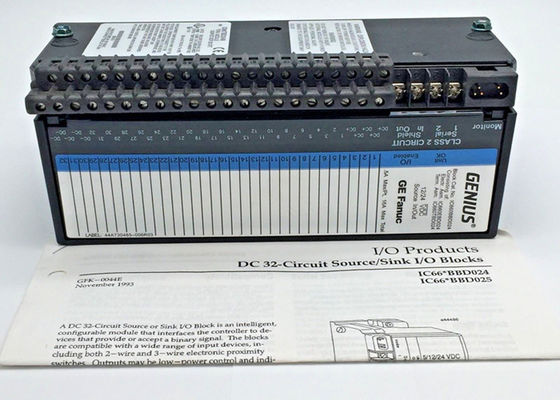GE Fanuc IC660BBD024는 지능형 고밀도 32 포인트 디스크리트 소싱 입력 / 출력 (I / O) 블록입니다.