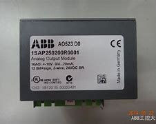 AO523 PLC 아날로그 출력 오토 IO 모듈 ABB 새 원본 상자
