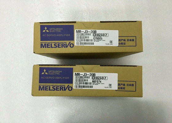 200W 미쓰비시 멜세르보 산업용 AC 서보 드라이브 MR-J3-20B1 출력 170V 1.5A 입력 200-230V