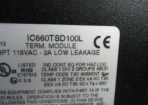 GE Fanuc IC660TSD100 터미널 어셈블리는 GE Fanuc에서 제조됩니다.