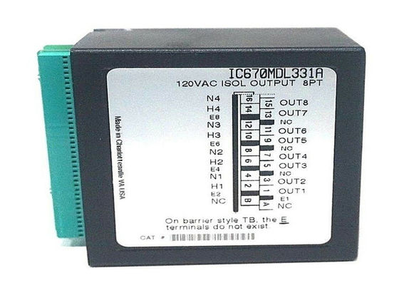 IC670MDL331은 GE Fanuc가 제조한 필드 컨트롤 I/O 모듈입니다.