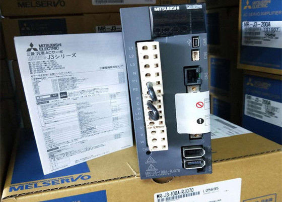 MITSUBISHI MR-J3-100A-RJ070 AC 세르보 드라이브 400V 1KW 세르보 증폭기
