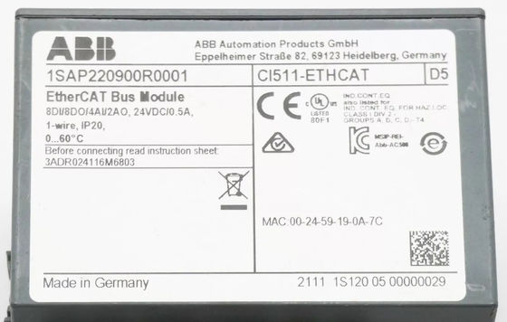 CI511 DC형 ABB 디지털 인터페이스 I O 모듈