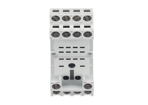 ABB CR-M4SS 2c/o 또는 4c/o CR-M 릴레에 대한 표준 소켓, CR-M4SS 소켓은 CR-M (미니어처) 릴레 범위에 있습니다.