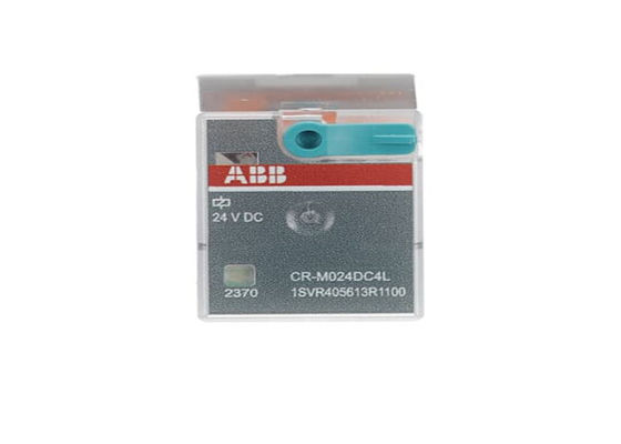 ABB CR-M024DC4L 1SVR405613R1100 플러그 할 수 있는 인터페이스 릴레는 소형 릴레이다.