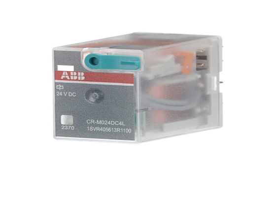 ABB CR-M024DC4L 1SVR405613R1100 플러그 할 수 있는 인터페이스 릴레는 소형 릴레이다.