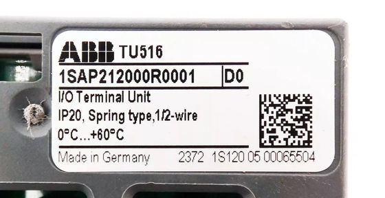 TU516 1SAP212000R0001 디지털 IO 모듈 24V 브랜드 ABB 새 박스