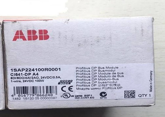 ABB CI541-DP 1SAP224100R0001 인터페이스 모듈. PROFIBUS 슬레이브. 4 AI: U, I, RTD.