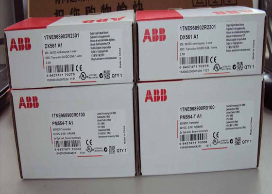 ABB DX561 1TNE968902R2301 디지털 입력/출력 모듈 8 DI 싱크/소스 24VDC