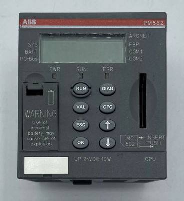 PLC AC500 시리즈 프로그래밍 가능한 논리 제어기 PM582-ARCNET 새