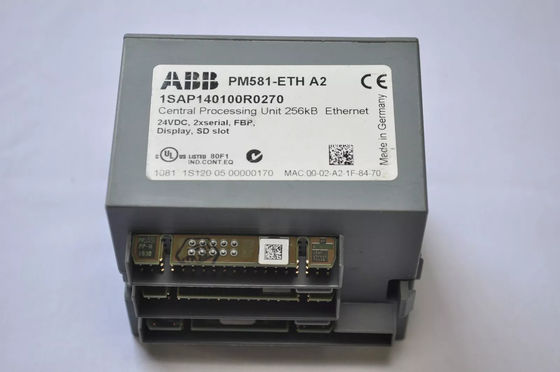 PM581-ETH-V14x ABB PLC 프로그래밍 가능한 논리 컨트롤러 새 팩